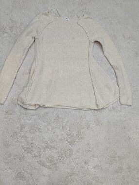 Kimchi Blue Cream Scoop-Neck Lightweight Sweater